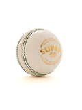 SG Super 50 White Leather Cricket Ball
