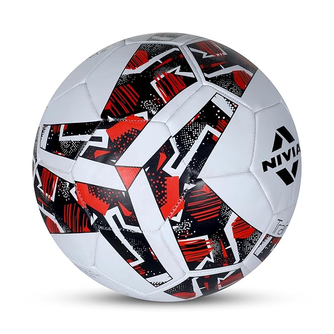 Nivia Trainer Football, Rubberized Stitched Football,32 Panel,Suitable for Hard Ground Without Grass,Training Football,Football for Men & Women,Size - 5...