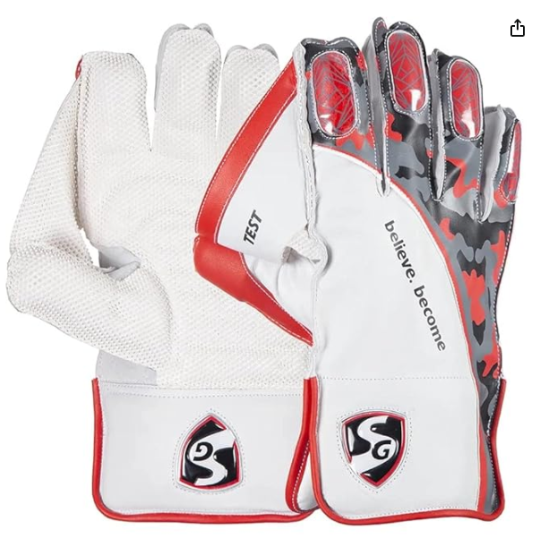 SG Test Wicket Keeping Gloves (Multi-Color) W.K. Gloves