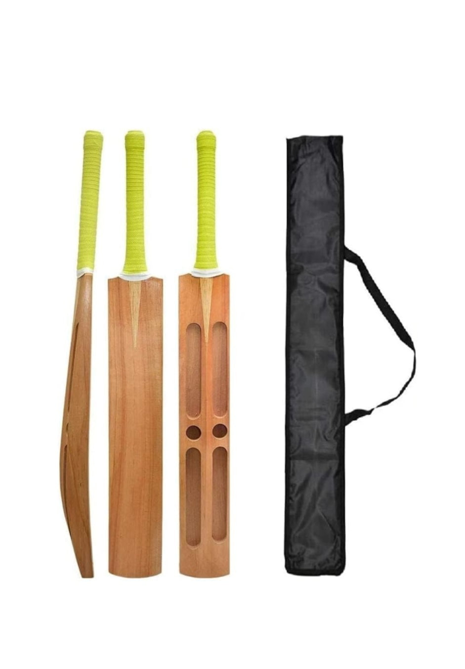 Plain double blade scoop bat