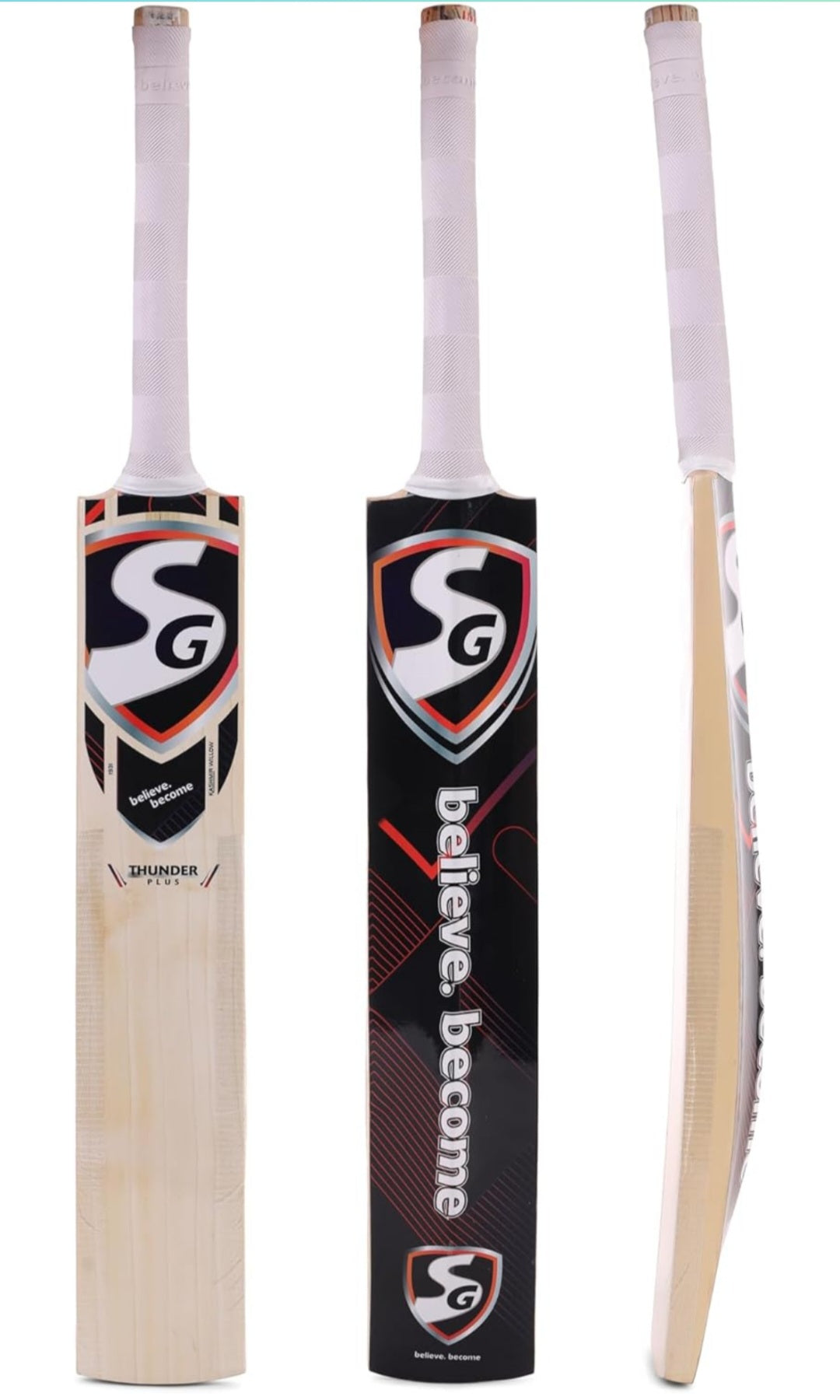 Sg thunder plus leather bat
