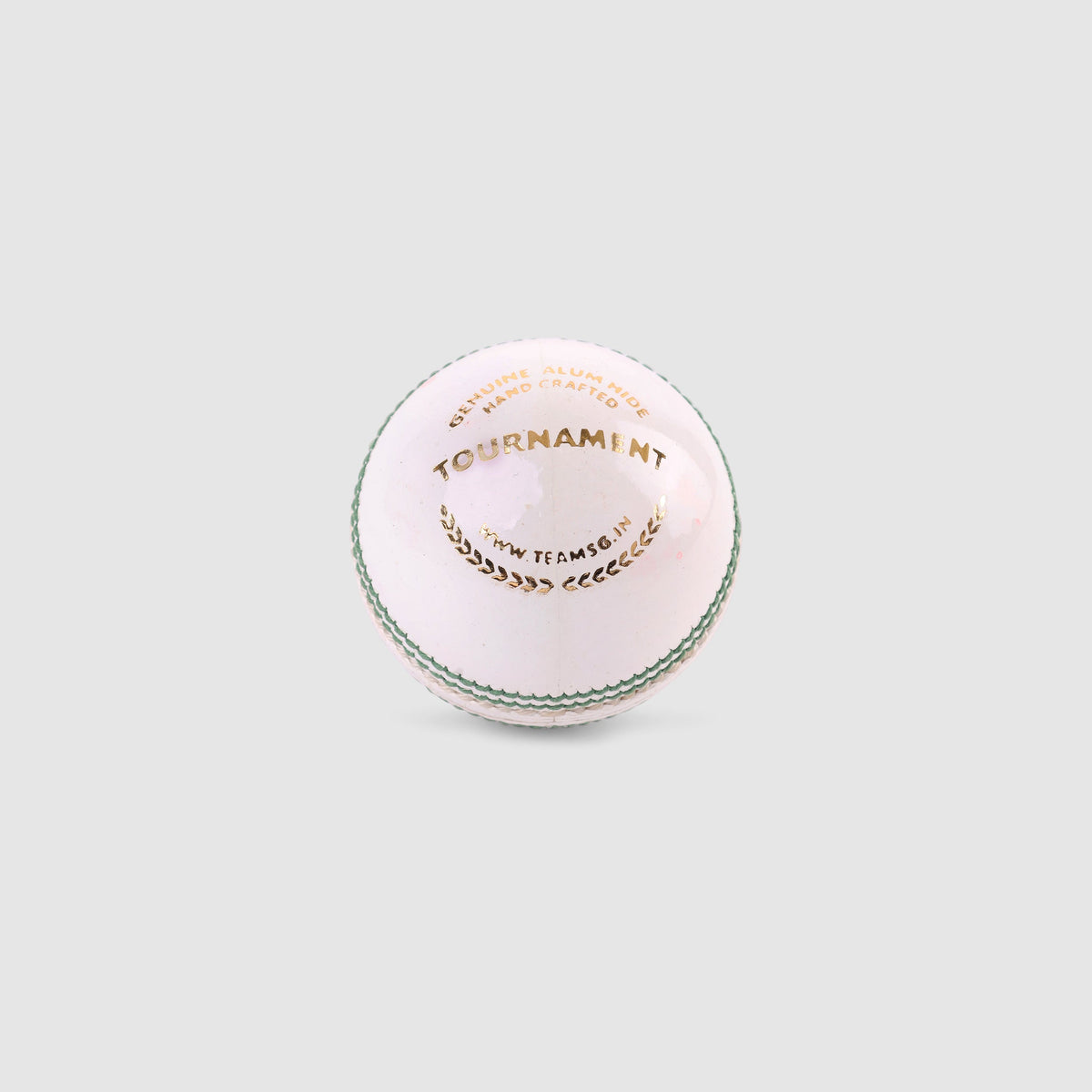 SG Tournament White Leather Cricket Ball – Standard Size