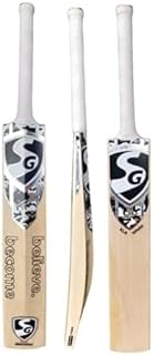 Sg Black Cricket bat Popular Willow with Heavy bat Cover for Tennis Ball, Plastic Ball, Rubber Ball