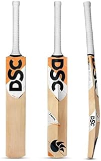 DSC Premium Edition Full Size English Willow Cricket Bat with Bat Cover Play for Tournaments