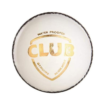 Sg club white leather ball