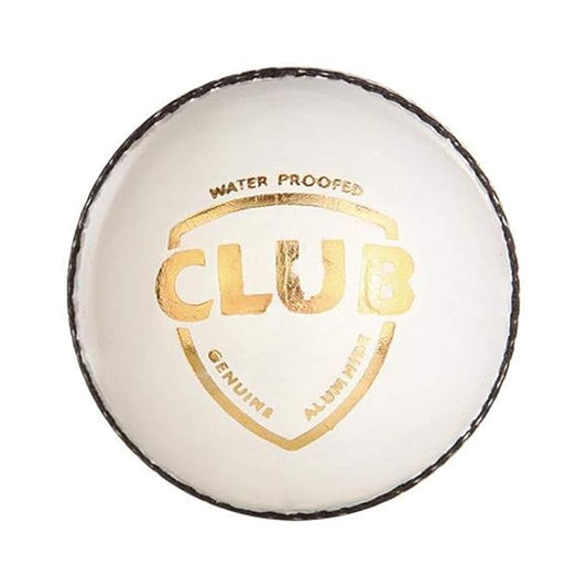 Sg club white leather ball