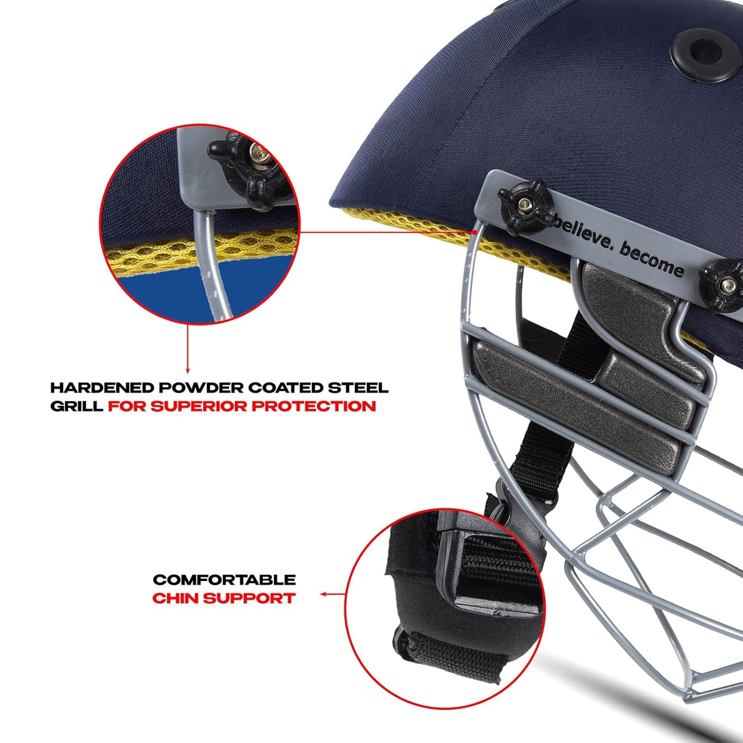 Cricket Helmet SG BLAZETECH