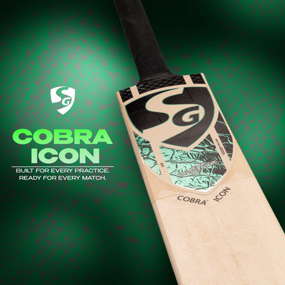 SG Cobra Icon Kashmir Willow Cricket Bat – Full Size SH