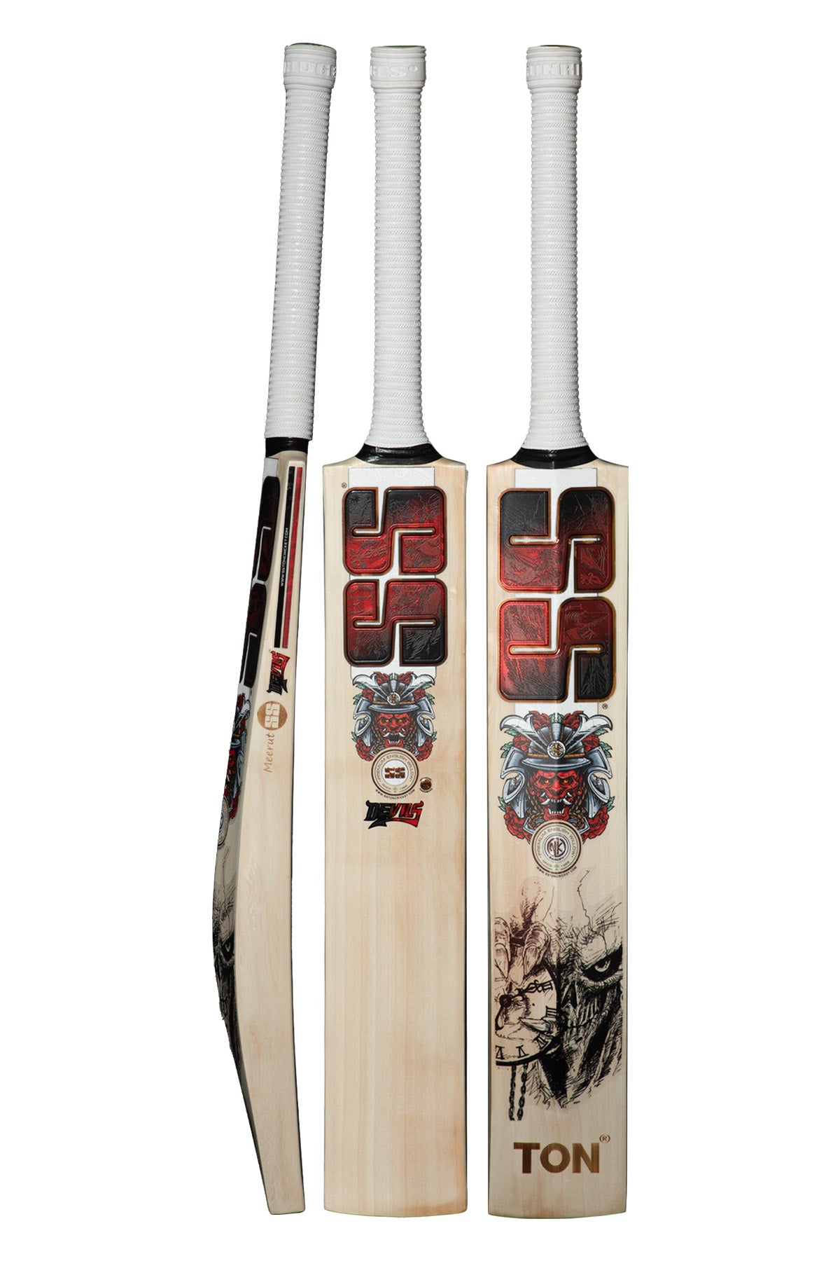 SS Devils bat (Red) Kashmir Willow Cricket Bat –SH