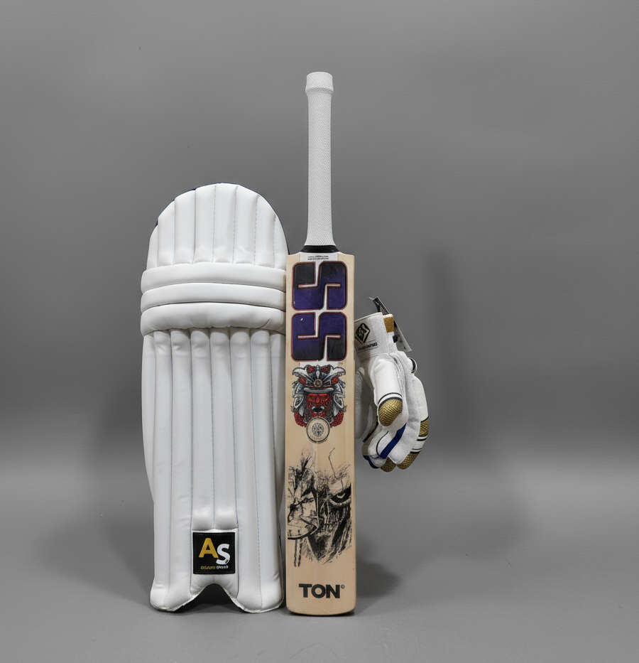 SS Blue Devil Cricket Batting Combo Kit