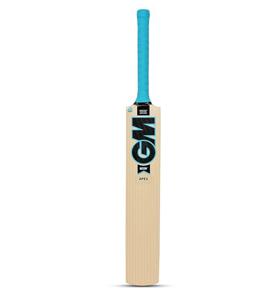GM Neon Apex Kashmir Willow Cricket Bat with Cloth Cover on Face