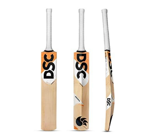 DSC Premium Edition Full Size English Willow Cricket Bat with Bat Cover