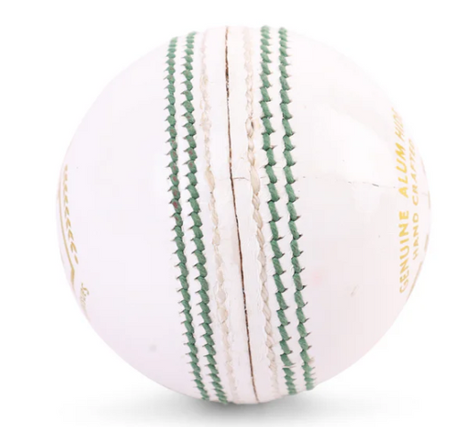 SG Club White Youth Leather Cricket Ball