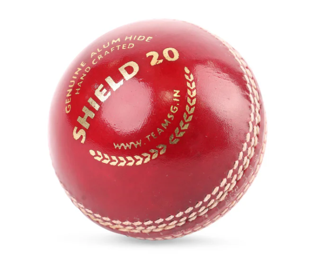 SG Shield 20 Red Cricket Leather Ball Regular price