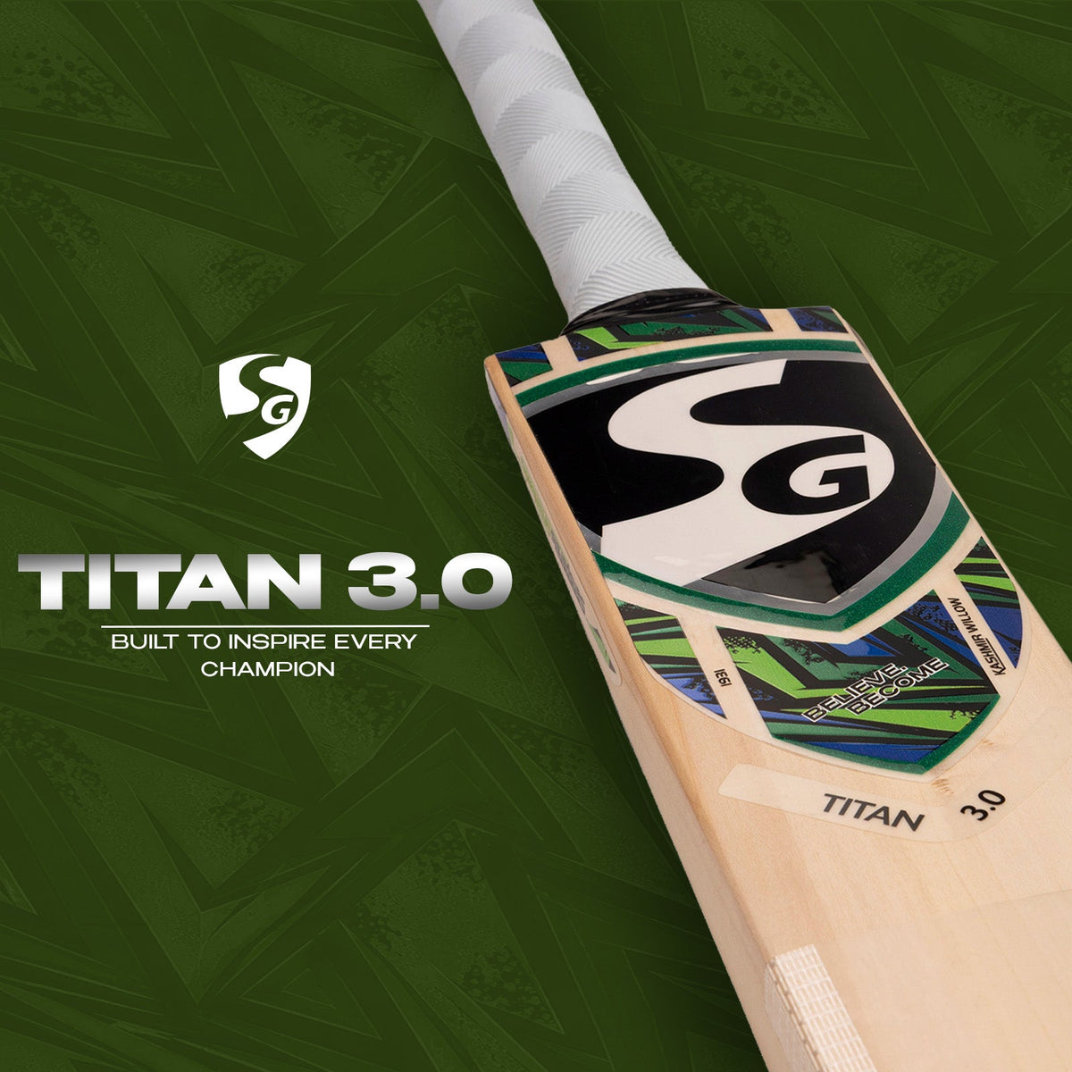 SG Titan 3.0 Kashmir Willow Cricket Bat – Full Size SH