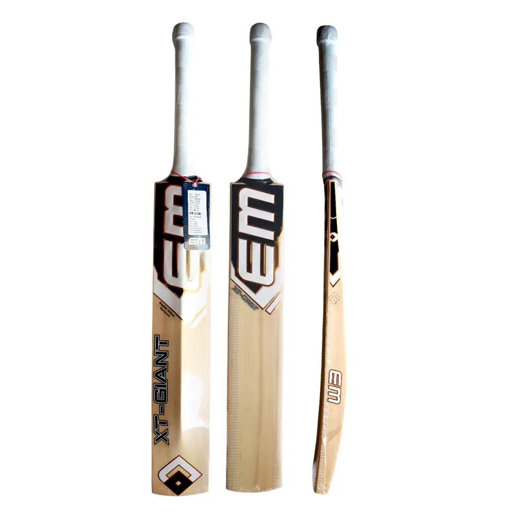 em xt giant cricket bat english willow