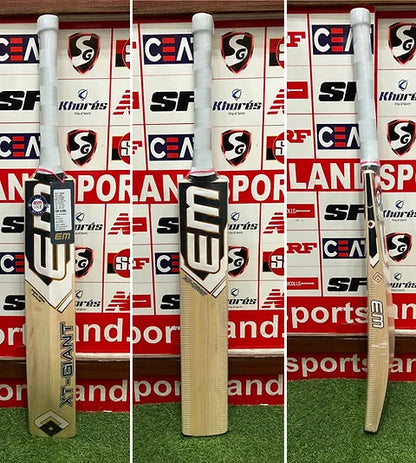 em xt giant cricket bat english willow