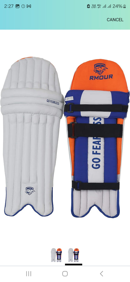 Batting leg guard