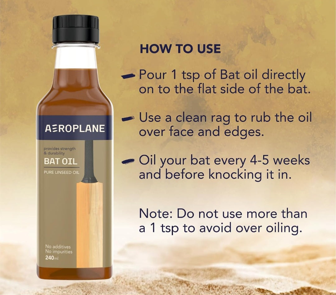 Bat oil { linseed oil } for cricketbat