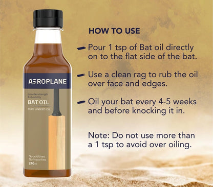 Bat oil { linseed oil } for cricketbat