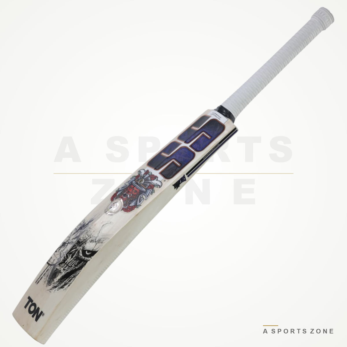 SS Devils R-7 Dark Blue Kashmir Willow Cricket Bat - A Sports Zone