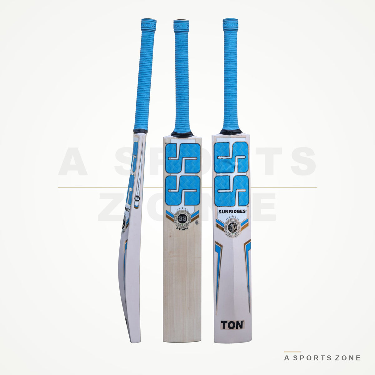 SS SNR Storm English Willow Cricket Bat - A Sports Zone