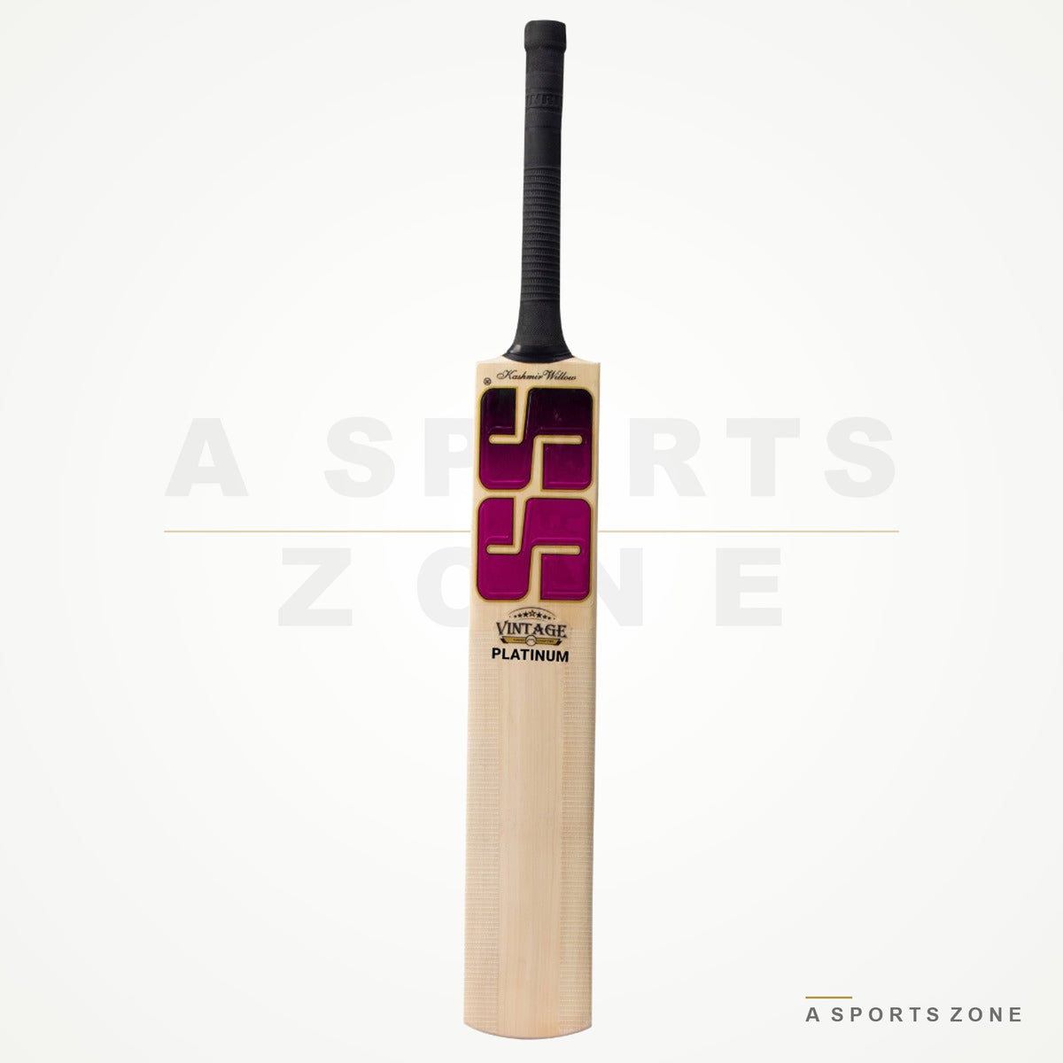 SS Vintage Platinum Kashmir Willow Cricket Bat - A Sports Zone