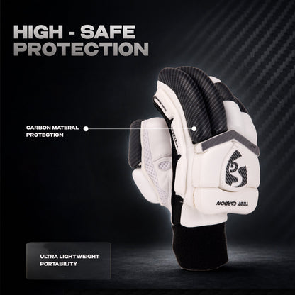 SG Test Carbon Batting Gloves