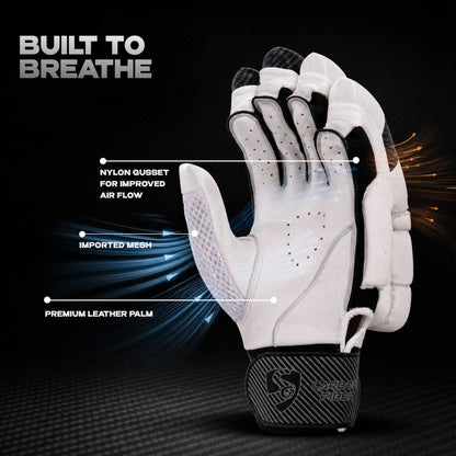 SG Test Carbon Batting Gloves